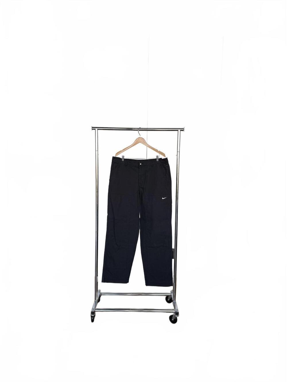 Nike Black Pants with Embroidered Swoosh